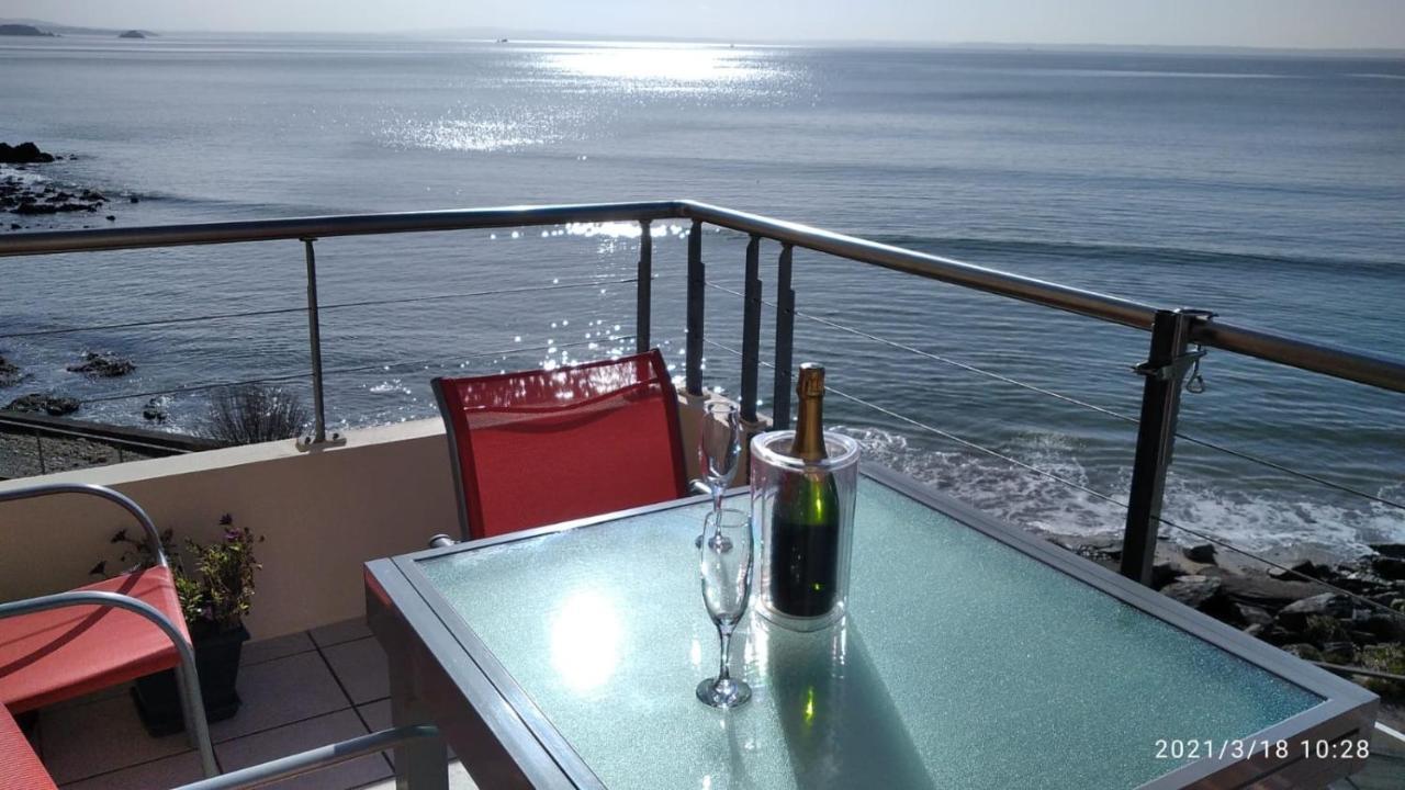 Appartement Cosy Les Pieds Dans L'Eau, Vue Mer Exceptionnelle Крозон Экстерьер фото