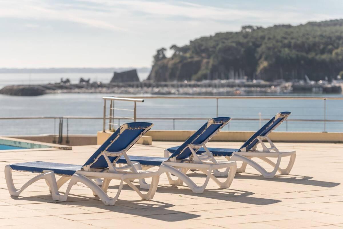 Appartement Cosy Les Pieds Dans L'Eau, Vue Mer Exceptionnelle Крозон Экстерьер фото