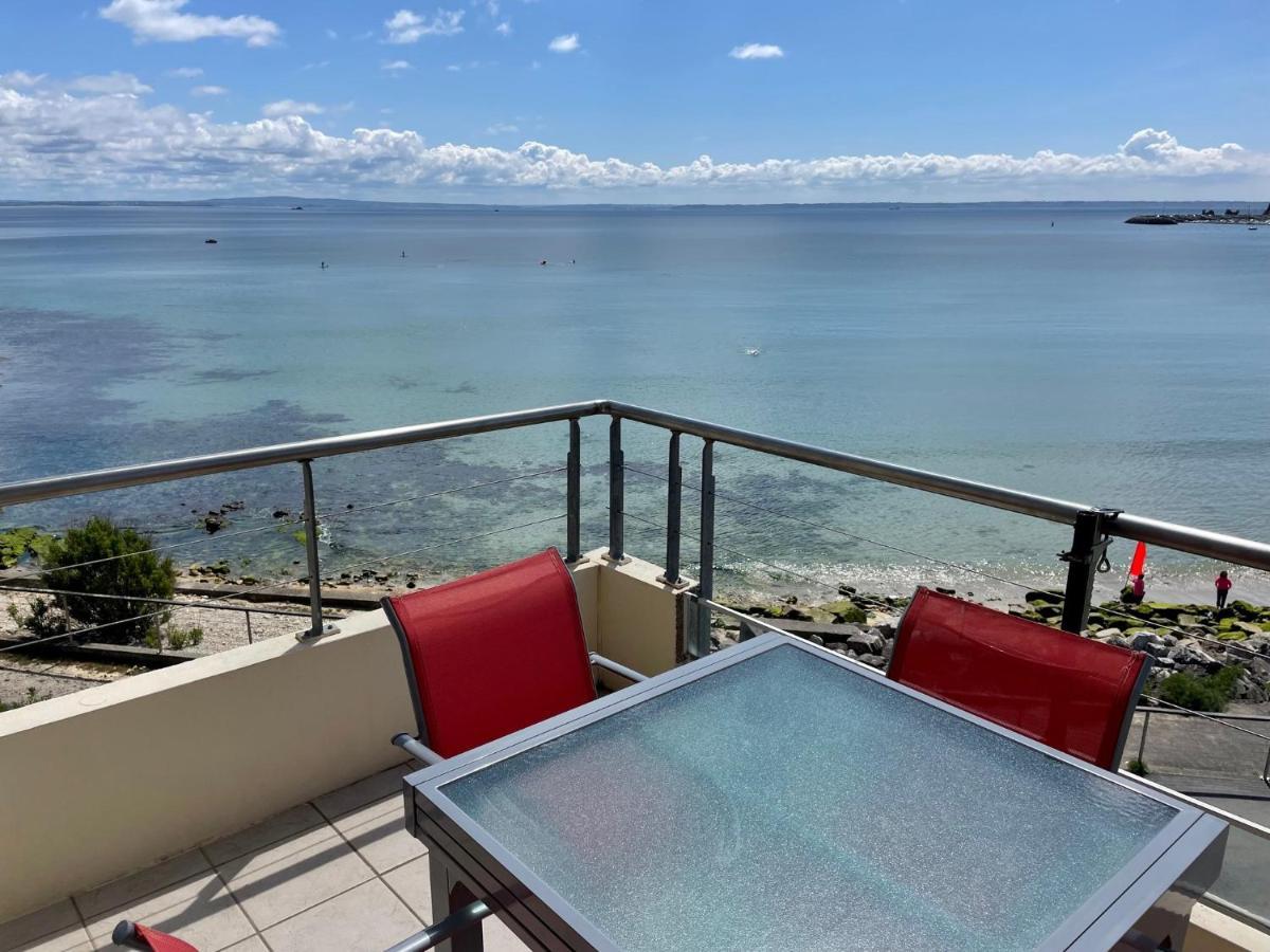 Appartement Cosy Les Pieds Dans L'Eau, Vue Mer Exceptionnelle Крозон Экстерьер фото